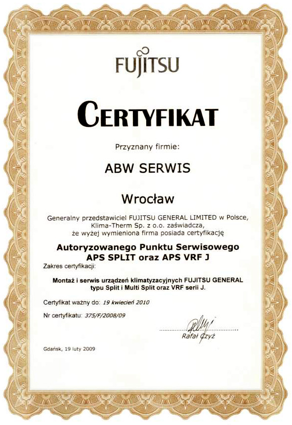 Certyfikat